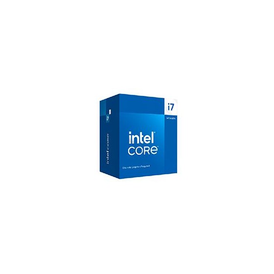 PROCESADOR INTEL CORE I7-14700F S-1700 14A GEN /HASTA 5.4 GHZ /CACHE 33MB /20 CORES (8P+12E) /SIN GRAFICOS /CON DISIPADOR /COM