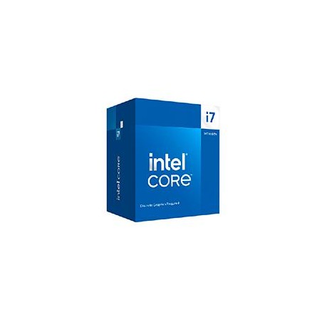 PROCESADOR INTEL CORE I7-14700F S-1700 14A GEN /HASTA 5.4 GHZ /CACHE 33MB /20 CORES (8P+12E) /SIN GRAFICOS /CON DISIPADOR /COM