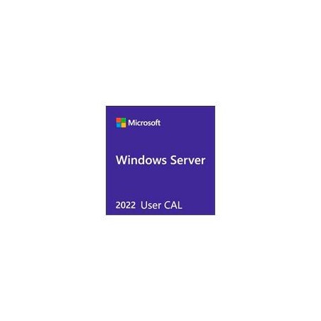 OEM WINDOWS SERVER CAL 2022 SPANISH PAQUETE 1 USUARIOS LICENCIA X USR