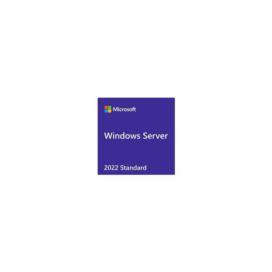 MICROSOFT OEM WINDOWS SERVER STANDARD 2022 64 BITS ENGLISH 1 PK DSP OEI DVD HASTA 16 CORE