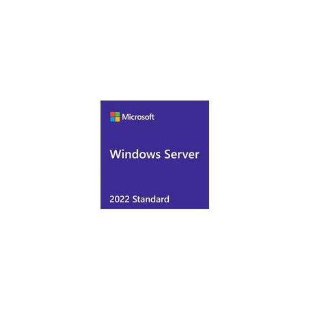 MICROSOFT OEM WINDOWS SERVER STANDARD 2022 64 BITS ENGLISH 1 PK DSP OEI DVD HASTA 16 CORE