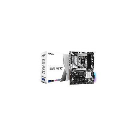 MB ASROCK B760 PRO RS/14TH 13TH 12TH VA GEN/LGA 1700/192 GB DDR5 7200MHZ/1 PCLE 4.0X16/1 PCLE 5.0X16/1 PCLE 3.0X16/4 SATA3/2 H