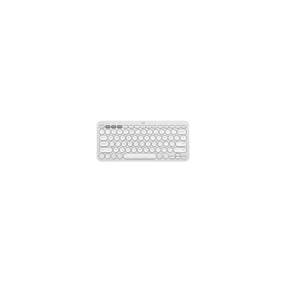 TECLADO LOGITECH PEBBLE KEYS 2 K380S BLANCO INALAMBRICO EASY-SWITCH BLUETOOTH LOGI BOLT NO INCLUIDO. (ESPAYOL)