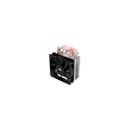 DISIPADOR DE AIRE BALAM RUSH NITROX NX30 / INTEL - AMD / HIDRAULICO / 4 PINES / 4 PIPAS / FLUJO DE AIRE 55 CFM / 1400 RPM / 12