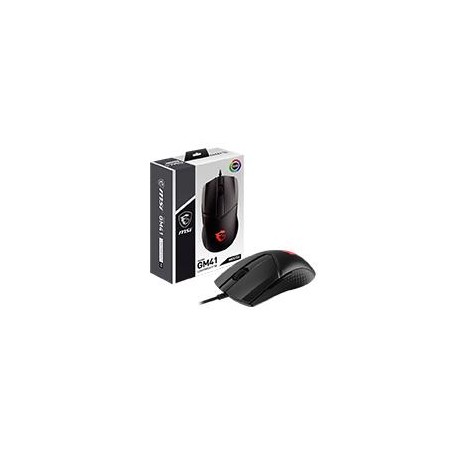 MOUSE MSI OPTICO/CABLEADO/DPI 6400/USB/RGB/GAMER