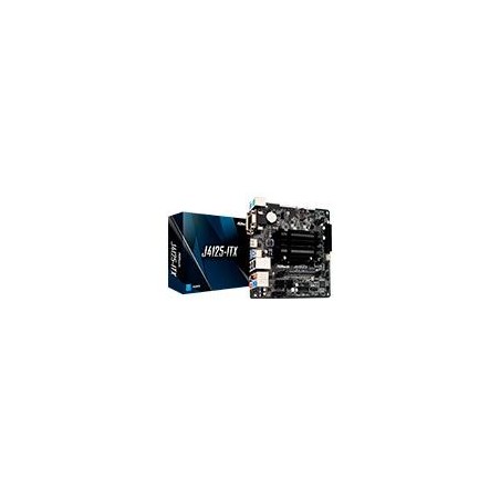 MB ASROCK J4125 ITX/DUAL-CORE PROCESADOR 2.7GHZ/8 GB DDR4 2400MHZ SO-DIMM/GRAFICOS UHD 600/D-SUB(2048X1536)60HZ/HDMI 4K X 2K(4