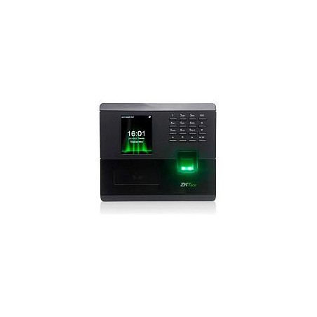 CONTROL DE ASISTENCIA Y ACCESO SIMPLE ZKTECO MB10VL / 500 HUELLAS / 100 ROSTROS LUZ VISIBLE / 50 000 EVENTOS / TCPIP