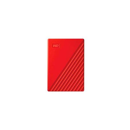 DISCO DURO EXTERNO WD MY PASSPORT 4TB 2.5 PORTATIL USB3.0 ROJO WINDOWS BACKUP ENCRIPTACION WDBPKJ0040BRD-WESN