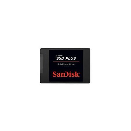UNIDAD DE ESTADO SOLIDO SSD INTERNO SANDISK PLUS 480GB 2.5 SATA3 7MM LECT.535/ESCR.445MBS SDSSDA-480G-G26