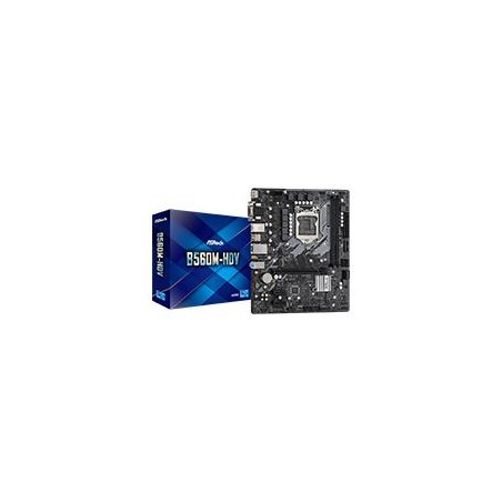 MB ASROCK B560M HDV R3.0 11 10  VA GEN/LGA1200/DDR4 4000 MHZ(OC) 64GB/1 PCIE 4.0 X16/1 PCIE 3.0 X1/4 SATA3/4 X USB 3.2/HDMI/DV