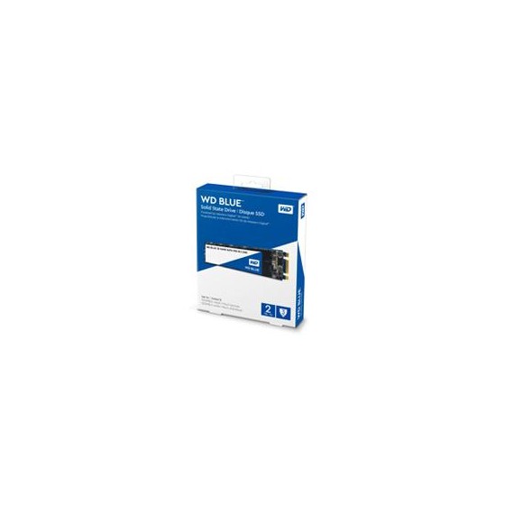 UNIDAD DE ESTADO SOLIDO SSD INTERNO WD BLUE 2TB M.2 2280 SATA3 6GB/S LECT.540MBS ESCRIT.500MBS PC LAPTOP MINI PC 3DNAND WDS200