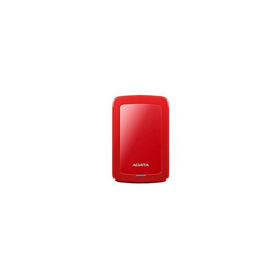 DISCO DURO EXTERNO ADATA HV300 1TB PORTATIL 2.5 USB 3.2 WINDOWS MAC LINUX DASHDRIVE SLIM COLOR ROJO (AHV300-1TU31-CRD)