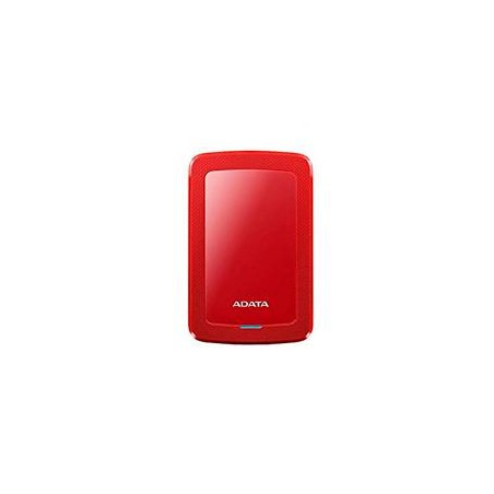 DISCO DURO EXTERNO ADATA HV300 1TB PORTATIL 2.5 USB 3.2 ROJO WINDOWS MAC LINUX DASHDRIVE SLIM (AHV300-1TU31-CRD)