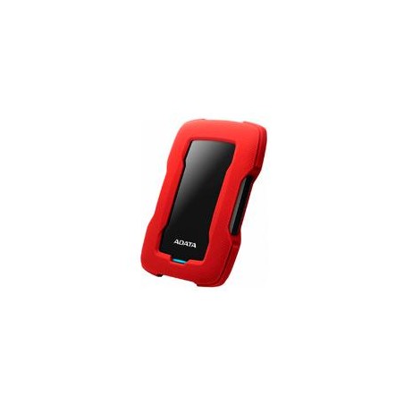 DISCO DURO EXTERNO ADATA HD330 2TB PORTATIL 2.5 USB 3.2 WINDOWS MAC LINUX CONTRAGOLPES SLIM COLOR ROJO (AHD330-2TU31-CRD)