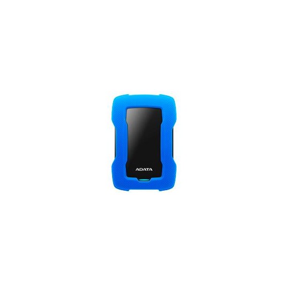 DISCO DURO EXTERNO ADATA HD330 2TB PORTATIL 2.5 USB 3.2 AZUL WINDOWS MAC LINUX CONTRAGOLPES SLIM (AHD330-2TU31-CBL)