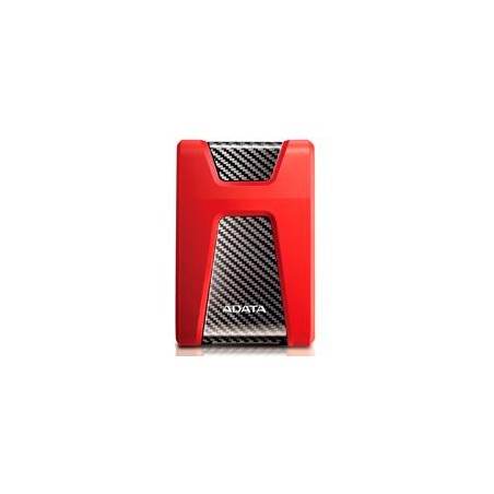 DISCO DURO EXTERNO ADATA HD650 1TB PORTATIL 2.5 USB 3.2 ROJO WINDOWS MAC LINUX CONTRAGOLPES (AHD650-1TU31-CRD)