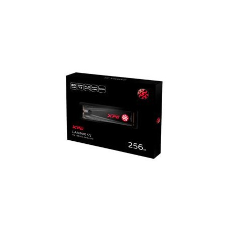 UNIDAD DE ESTADO SOLIDO SSD INTERNO 256GB ADATA XPG GAMMIX S5 M.2 2280 NVME PCIE GEN 3X4 LECT.2100 ESCRIT.1500 MBS PC MINIPC 3