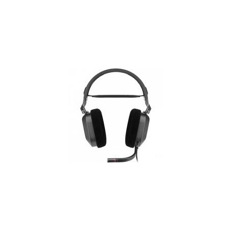 AURICULARES PREMIUM PARA JUEGOS CON SONIDO ENVOLVENTE 7.1 CORSAIR HS80 RGB USB,/NEGRO (CA-9011237-NA)