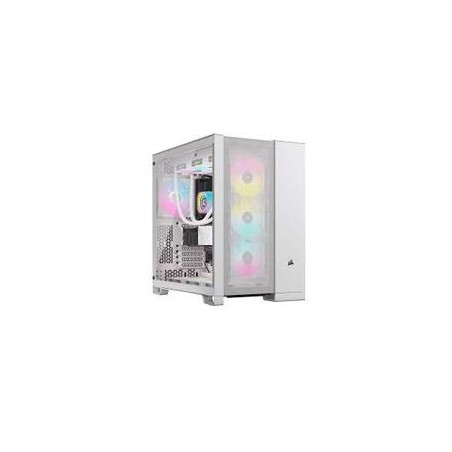 GABINETE CORSAIR AIRFLOW 6500D/BLANCO/SEMITORRE/2 CAMARAS/ATX/GAMER (CC-9011260-WW)