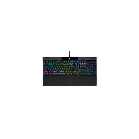 TECLADO CORSAIR K70 RGB PRO/YPTICO-MECYNICO/LED RGB RETROILUMINADO/CORSAIR OPX/NEGRO/TECLAS PBT NEGRAS/ (CH-910941A-NA)