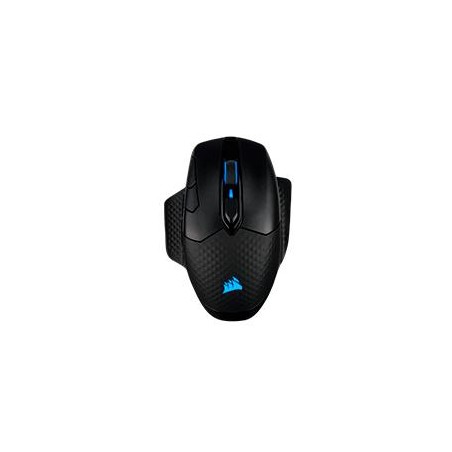 MOUSE CORSAIR DARK CORE RGB PRO / GAMING / INALAMBRICO / RGB / LED / OPTICO / COLOR NEGRO / 18,000 DPI / COLOR NEGRO / GAMING 