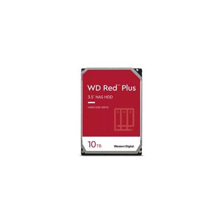 DISCO DURO INTERNO WD RED PLUS 10TB 3.5 ESCRITORIO SATA3 6GB/S 256MB 7200RPM 24X7 HOTPLUG NAS 1-8 BAHIAS WD101EFBX