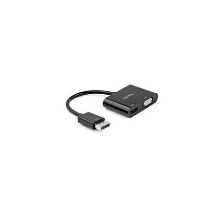 ADAPTADOR DE VIDEO DISPLAYPORT A HDMI VGA - DONGLE CONVERTIDOR DISPLAYPORT 1.2 HBR2 A HDMI 2.0  O VGA 1080P - STARTECH.COM MOD