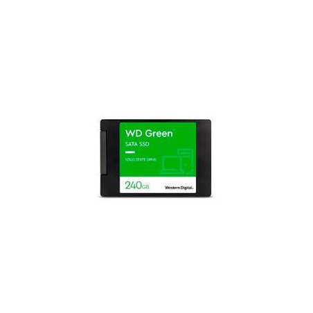 UNIDAD DE ESTADO SOLIDO SSD INTERNO WD GREEN 240GB 2.5 SATA3 6GB/S LECT.545MBS 7MM LAPTOP MINIPC