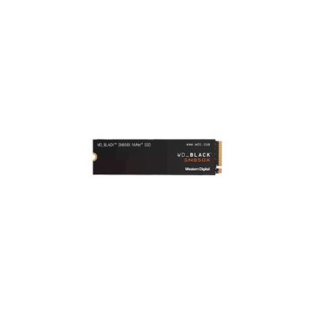 UNIDAD DE ESTADO SOLIDO SSD INTERNO WD BLACK SN850X 2TB M.2 2280 NVME PCIE GEN4 X4 LECT.7300MB/S ESCRIT.6600MB/S TBW 1200 WDS2