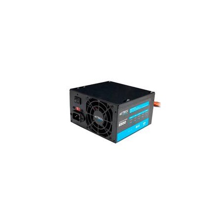 FUENTE DE PODER ACTECK BLAZAR FT500/ FACTOR ATX /500W / 24 PINES 2 S-ATA MAS MOLEX MODELO R-500/ ES-05001