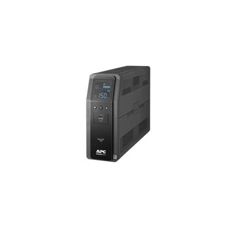 UNIDAD BACK UPS PRO BR 1500 VA, 10 TOMAS DE SALIDA, 2 PUERTOS USB DE CARGA, AVR, INTERFAZ LCD, LAM