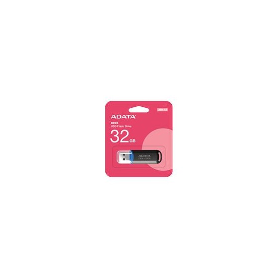 MEMORIA ADATA 32GB USB 2.0 C906 AZUL (AC906-32G-RWB)