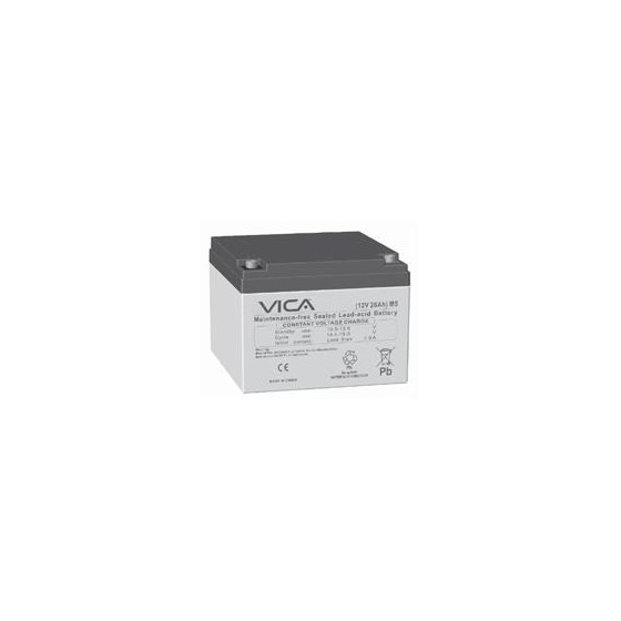 BATERIA DE REEMPLAZO VICA 12V 26AH, GENERICA PARA EL 80 DE LOS NO BREAK DE OTRAS MARCAS