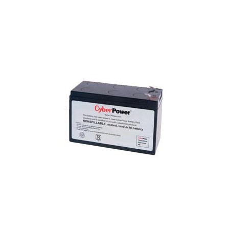 BATERIA DE REEMPLAZO CYBERPOWER (RB1280) 12V/8AH. GARANTIA 1 AYO