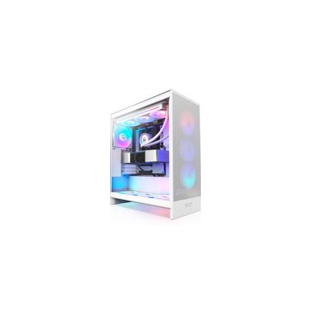 GABINETE NZXT H7 FLOW RGB/BLANCO/MIDI-TOWER/GAMER