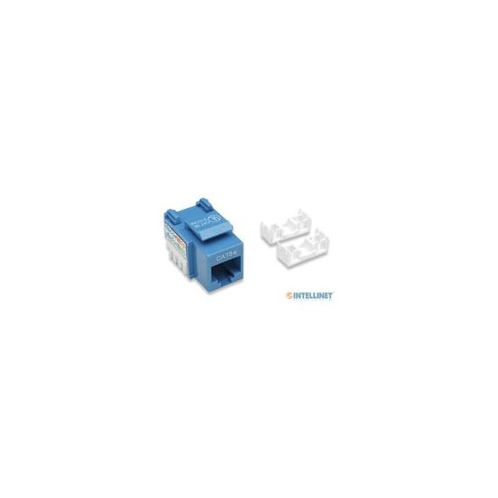 JACK ,INTELLINET,210546,CAT 5E DE IMPACTO KEYSTONE AZUL