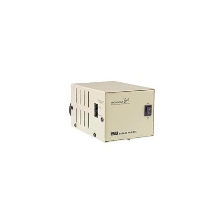 REGULADOR SOLA BASIC ISB MICROVOLT 1000VA / 750 WATTS  120VOLTS / 4 CONT. 3 AYOS DE GARANTIA