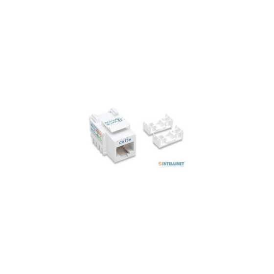 JACK,INTELLINET,210355, CAT 5E DE IMPACTO KEYSTONE BLANCO