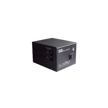 REGULADOR SOLA BASIC ISB SLIM VOLT, 1300VA/700W, 4 CONTACTOS, GABINETE METALICO