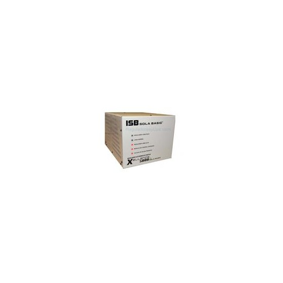 REGULADOR SOLA BASIC ISB CVH 4000 VA, FERRORESONANTE 1 FASE 120 VCA +/- 3%