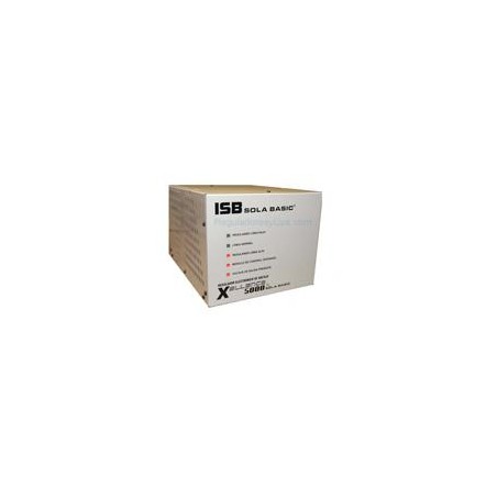 REGULADOR SOLA BASIC ISB CVH 4000 VA, FERRORESONANTE 1 FASE 120 VCA +/- 3%