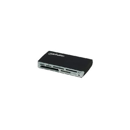 LECTOR TARJETAS,MANHATTAN,100939, USB 2.0, 60 EN 1