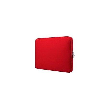 FUNDA BROBOTIX  DE NEOPRENO PARA LAPTOP  15.6 PULGADAS, COLOR ROJO