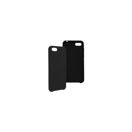 FUNDA GHIA DE SILICON COLOR NEGRO CON MICA PARA HUAWEI Y5