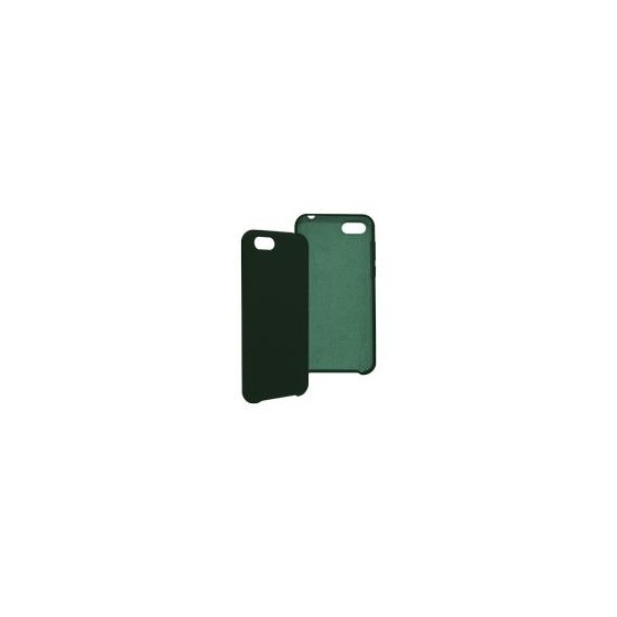 FUNDA GHIA DE SILICON COLOR VERDE CON MICA PARA HUAWEI Y5