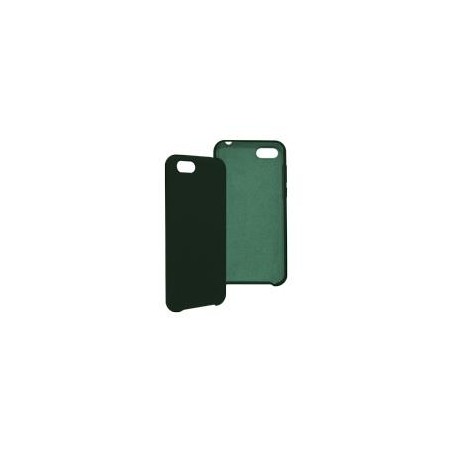 FUNDA GHIA DE SILICON COLOR VERDE CON MICA PARA HUAWEI Y5