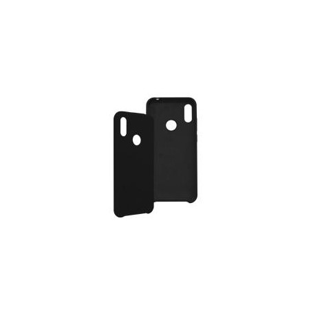 FUNDA GHIA DE  SILICON COLOR NEGRO CON MICA PARA HUAWEI Y6 2019