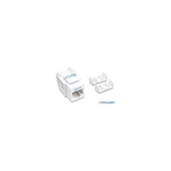 JACK,INTELLINET,210591, CAT 6  DE IMPACTO (KEYSTONE) BLANCO