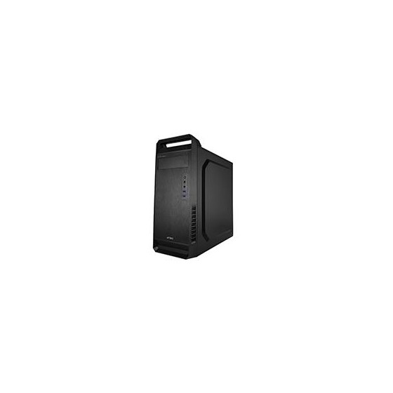 GABINETE ACTECK ROMA GM670 / MEDIA TORRE / ATX, MICRO ATX, MINI ITX / FUENTE 500W / METAL / NEGRO / AC-932592