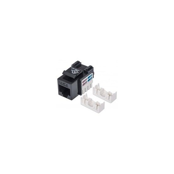 JACK,INTELLINET,210720, CAT 6  DE IMPACTO (KEYSTONE) NEGRO